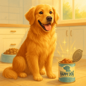 Истинската сила на консервите на Happy Dog