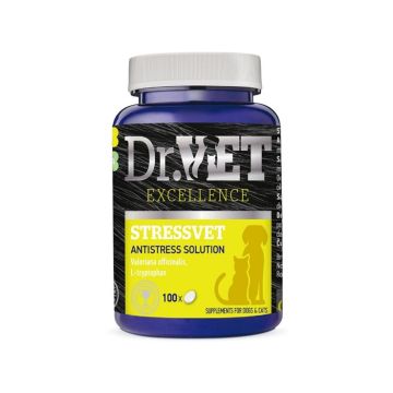 За кучета и котки в стрес Stressvet 100 табл.