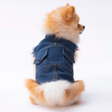 Дънкова риза L