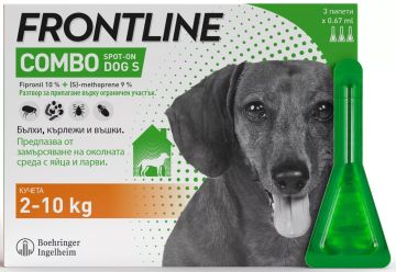 Фронтлайн комбо 2-10 кг - спот он
