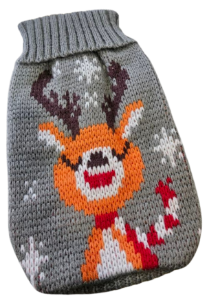 Коледен пуловер апликация еленче