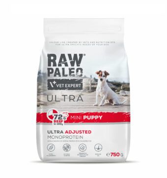 Raw Paleo ultra beef mini puppy 750 g