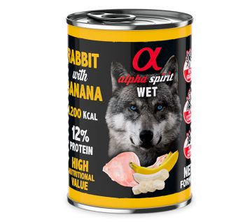 Alpha spirit 400 g заек с банан