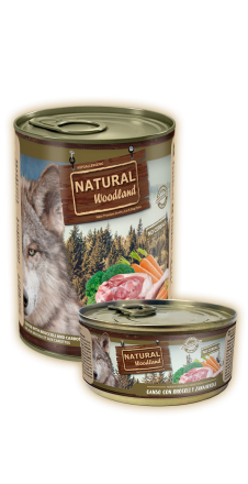 Natural Wood 400 g конс, за куче  гъше месо