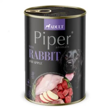 Piper Adult със заешко и ябълки, 400 g