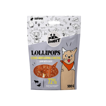 Bandit lollipops lamb with duck 500 g