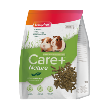 Care + nature храна за морски свинчета,1.5 kg