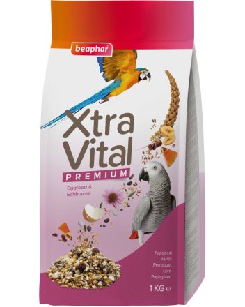 Beaphar XtraVital за големи папагали - 1 kg