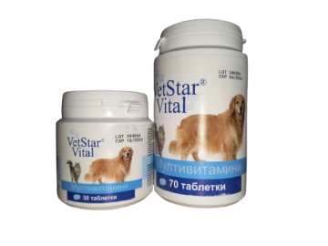 Мултивит вет-стар Vital 30 табл
