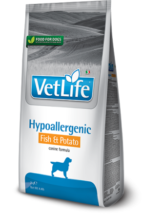 VetLife Hypoallergenic Fish & Potato 2 кг