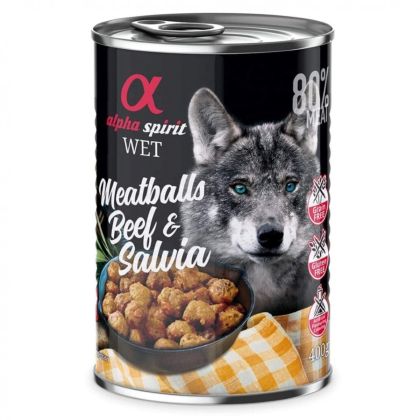 Alpha Spirit 400 g кюфтенца с телешко и гр. чай