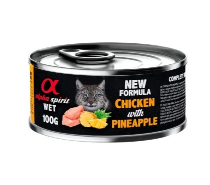 Alpha Spirit 100 gr пиле и ананас