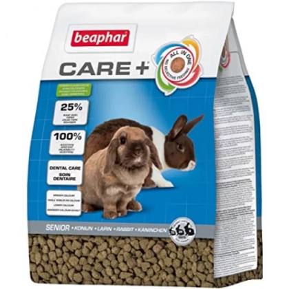 Care + храна за възрастни зайци 1.5 kg