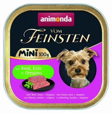 Vom Feinsten-дребни-с говеждо,патешко,риган,100г