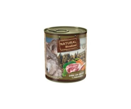 Natural Wood 400 g конс, за куче  гъше месо