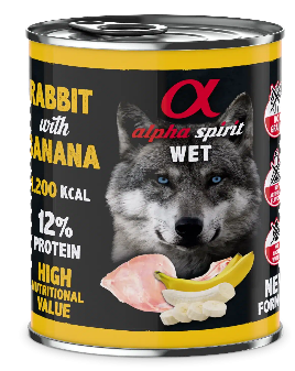 Alpha spirit 400 g заек с банан