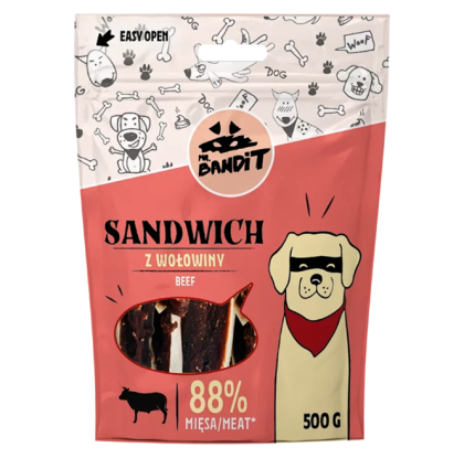 Mr.Bandit lollipops beef  500 g