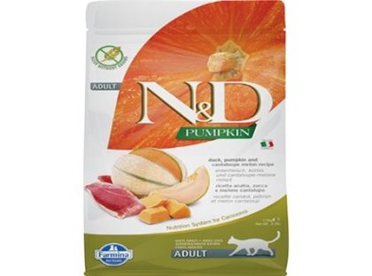 ND cat adult тиква патица и пъпеш