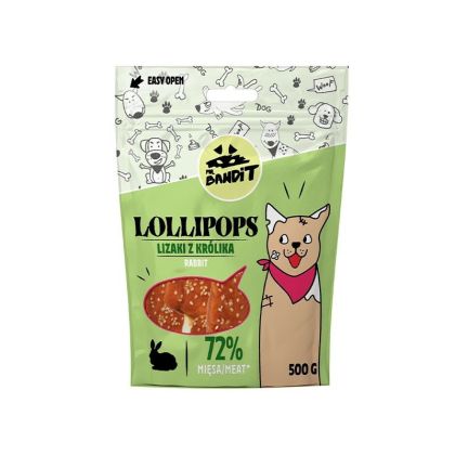 Mr.Bandit lollipops rabbit 500 g