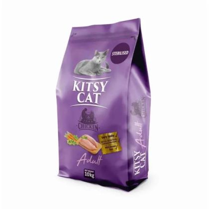 KITSY CAT за кастрирани котки 10 kg