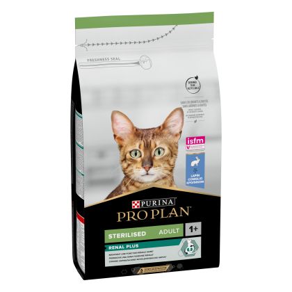 Pro Plan STERILISED Renal Plus заек 1,5кг