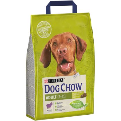 Dog Chow Adult с агнешко 2.5кг