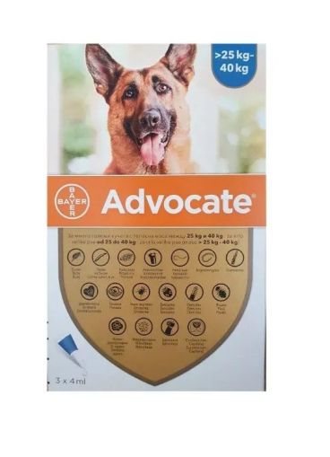 Адвокейт куче до 40кг