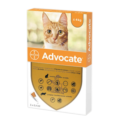 Адвокейт коте до 4кг