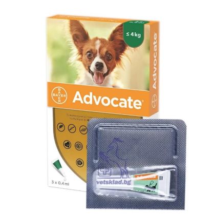 Адвокейт куче до 4кг