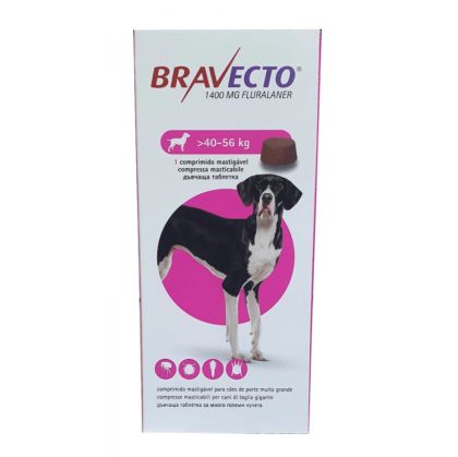 Таблетка за дъвчене Бравекто куче до 56кг