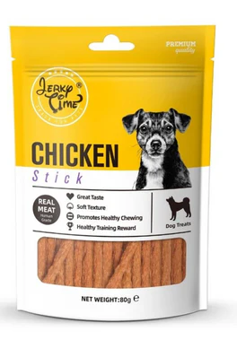 Jerky Time Dog Treats 80 g Всяко поклащане на опашка заслужава момент на чисто удоволствие.