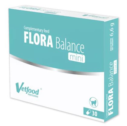 Flora balance mini  Пробиотик и пребиотик за кучета и котки до 5 кг. телесно