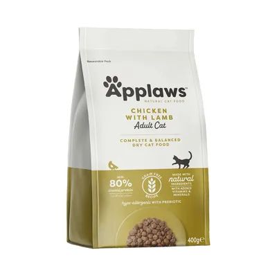 Applaws 400 g 80%  агне и пиле