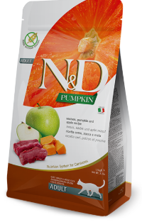 ND cat adult 300g тиква с еленово и ябълка
