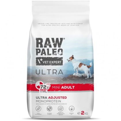 Raw Paleo ultra beef mini adult 2 kg