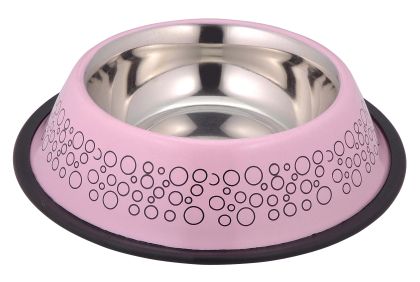 Метална купа  19 см, 0.4 л. anipro розова