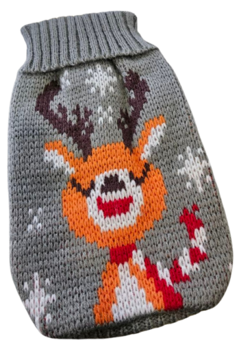 Коледен пуловер апликация еленче