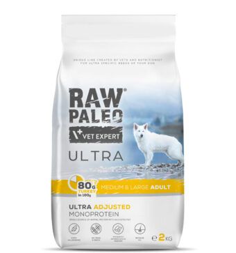 Raw Paleo ultra turkey medium&large adult 2 kg