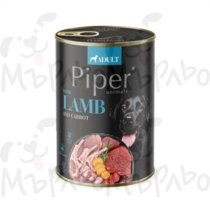 Piper Adult -с агнешко, морков и розмарин, 400 g