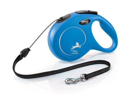 Flexi Classic Long Medium син  - 8 м до 20 кг