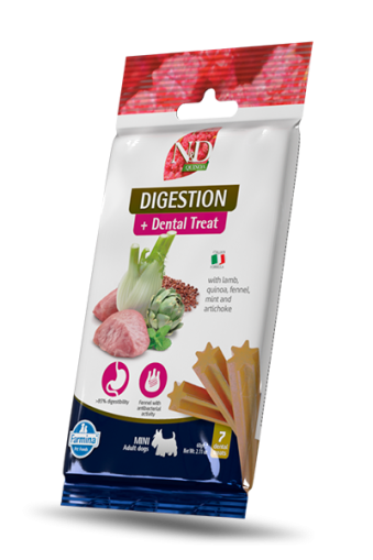 ND quinoa dog digestion adult mini 60g лакомство