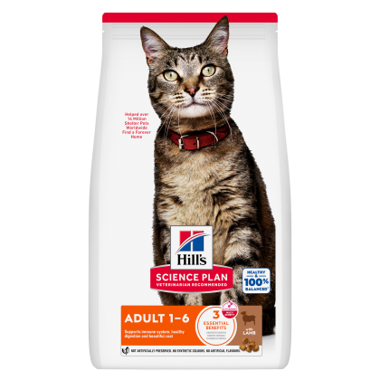 HILLS cat adult lamb 1,5kg агнешко котка