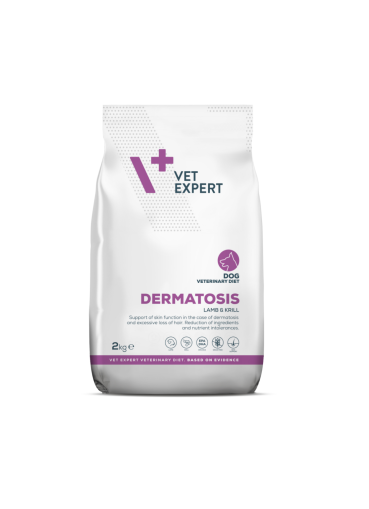 Vet expert diet dermatosis dog lamb 2 kg