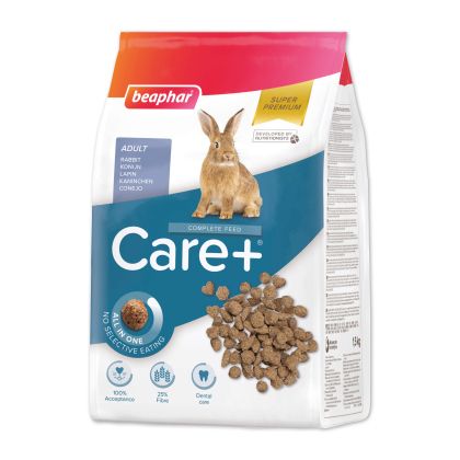 Care + храна за възрастни зайци 1.5 kg