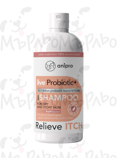 Аniprо  Пробиотичен шампоан суха и сърбяща кожа 250 мл