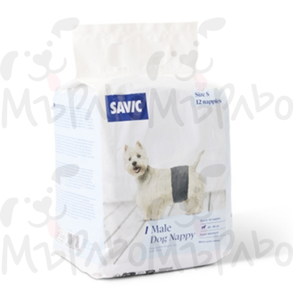 Savic male nappy S 12 бр