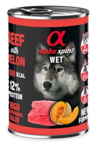 Alpha Spirit 400 g телешко с пъпеш