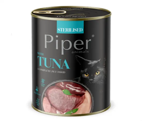 Piper Cat за кастрирани с риба тон, 400 g