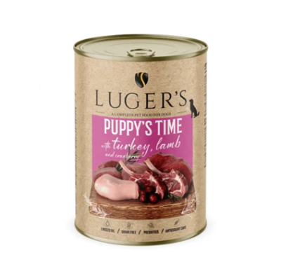 Luger`s-за малки кученца,с пуйка и агне,400g