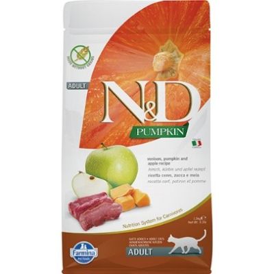 ND cat adult 300g тиква с еленово и ябълка